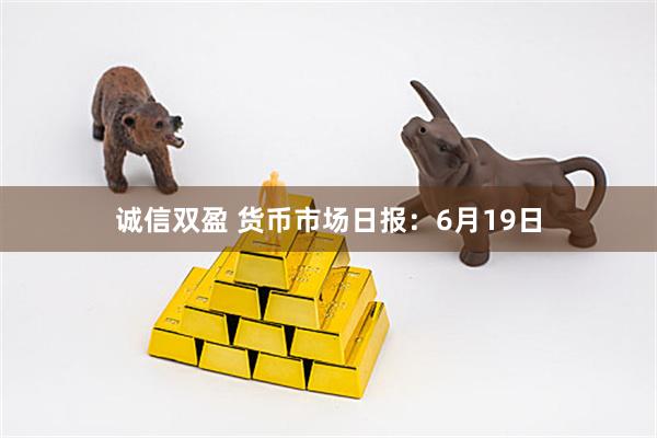 诚信双盈 货币市场日报:6月19日